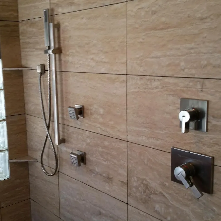 Shower fixture installation for Gas Line Repair in La Grange